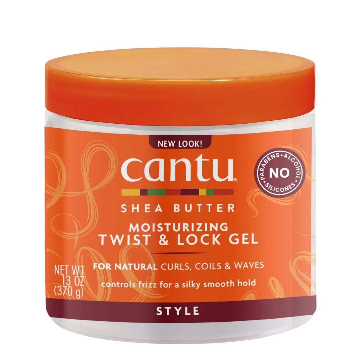 Cantu Shea Butter For Natural Hair Moisturizing Twist Lock Gel 13 Oz