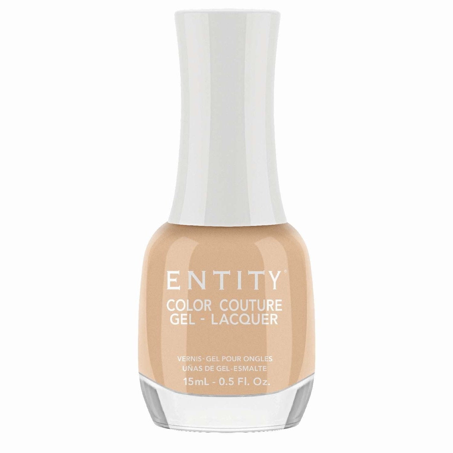 Entity Color Couture Gel Lacquer Beauty Icon 609 Natural Look 0.5 Fl Oz