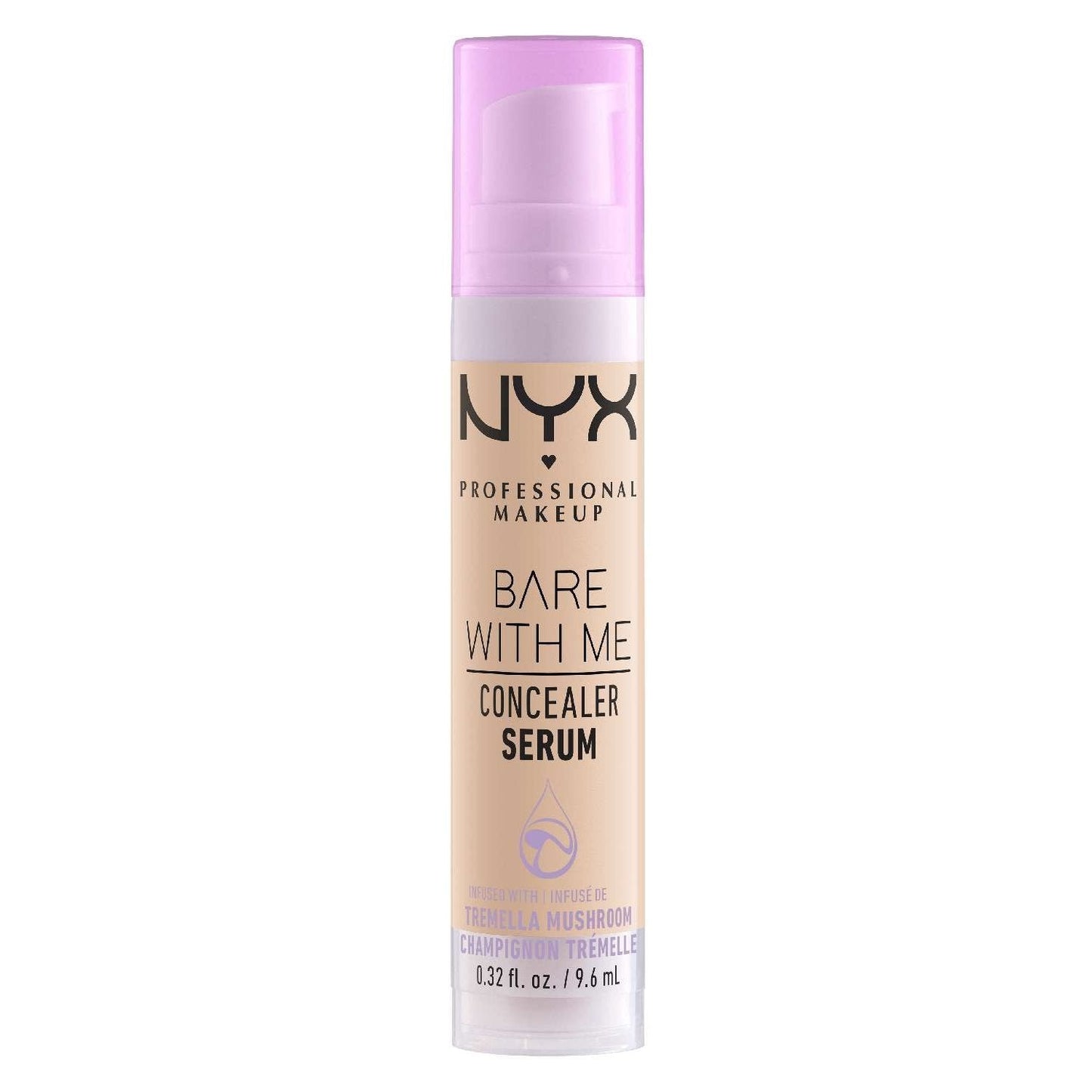 NYX Bare With Me Concealer Serum 3 - Vanilla 0.32 Fl Oz
