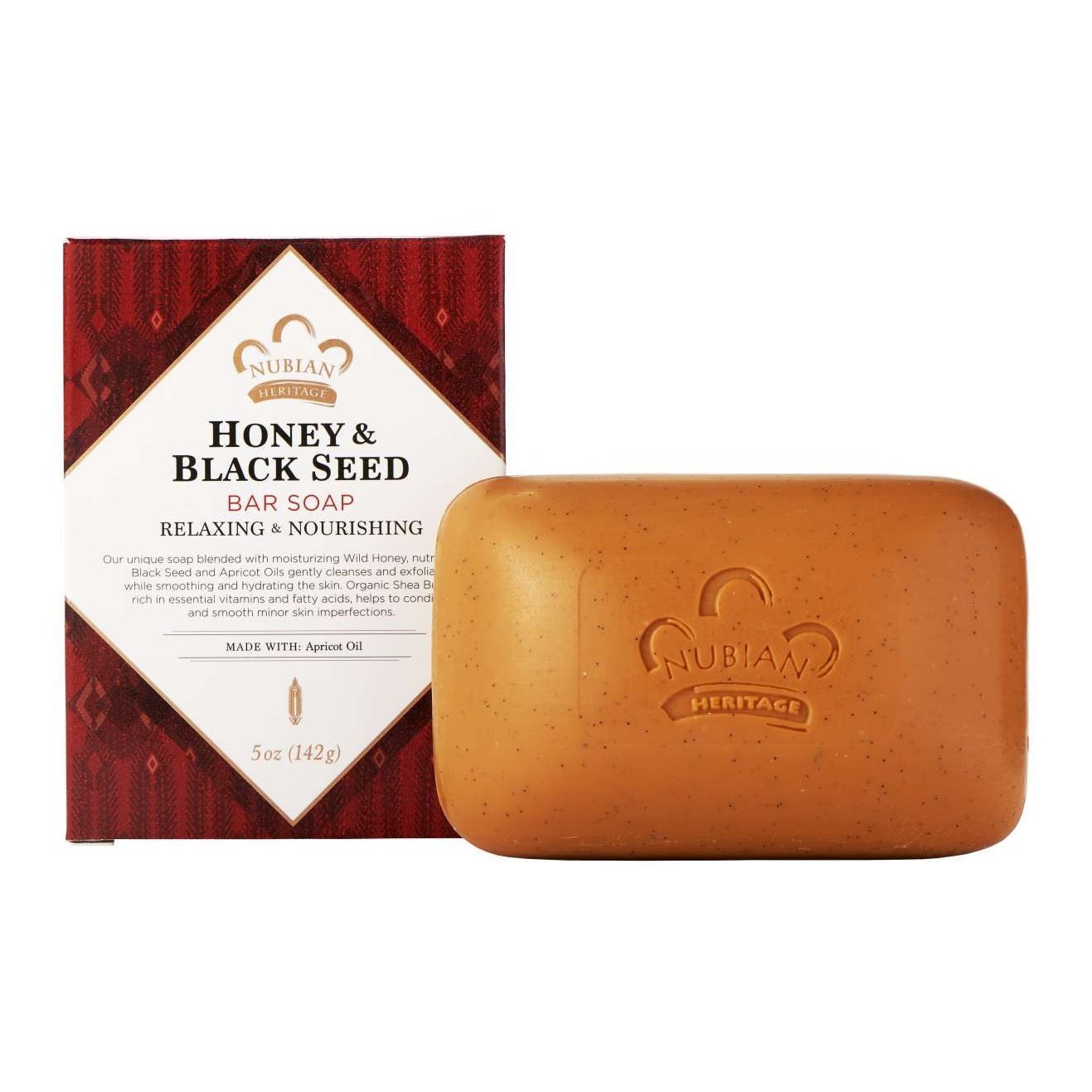 Nubian Heritage Nubian Soap Honey Black Seed 5 Oz