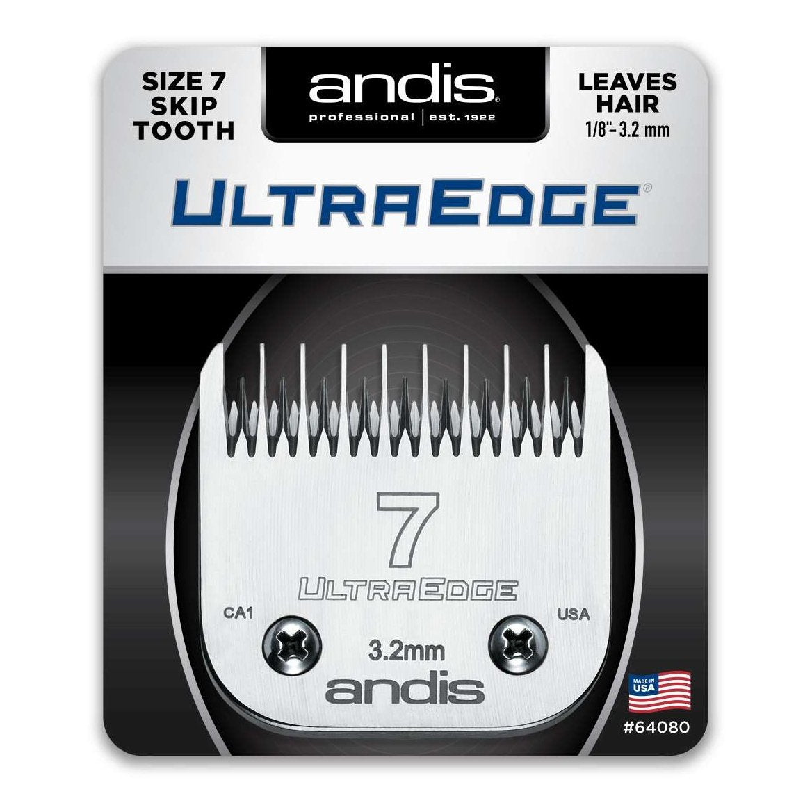 Andis Ultraedge Blade Size 7 Skip Tooth