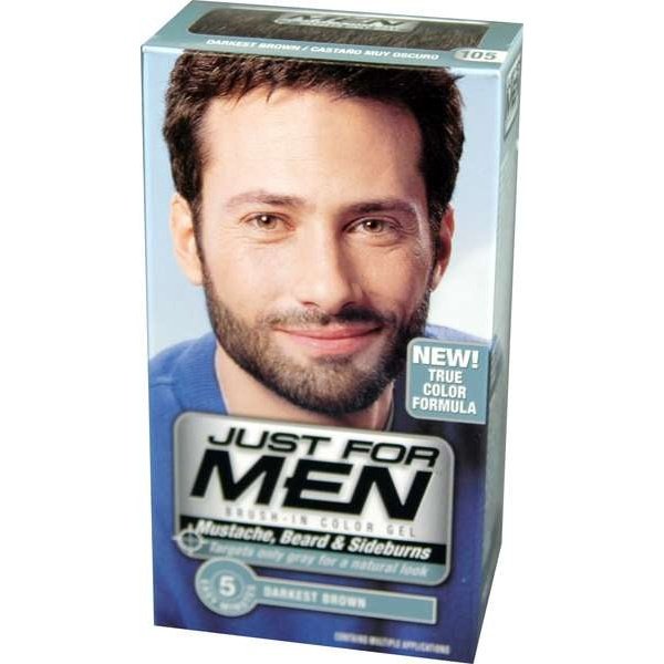 Just For Men Moustache Beard 50 Darkest Brown