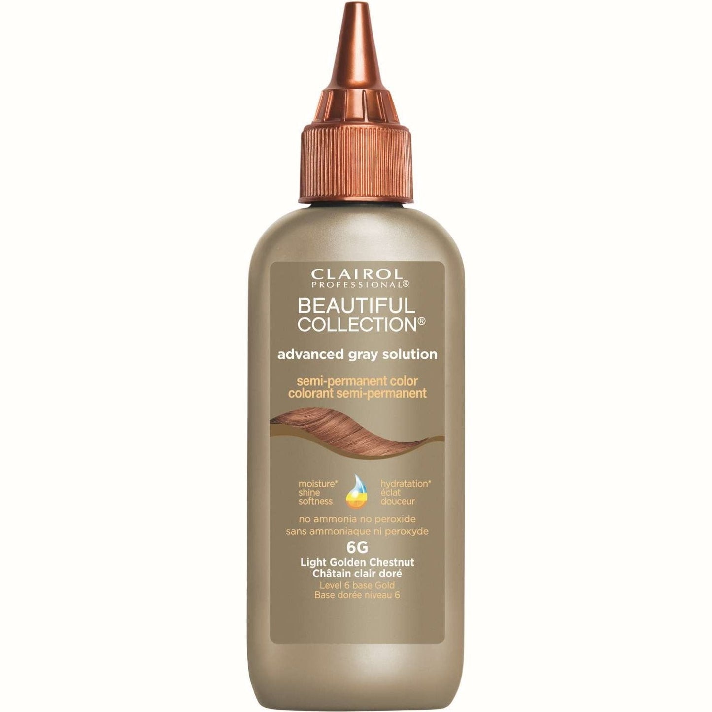 Beautiful Collection Advanced Gray Solution 6G Light Golden Chestnut