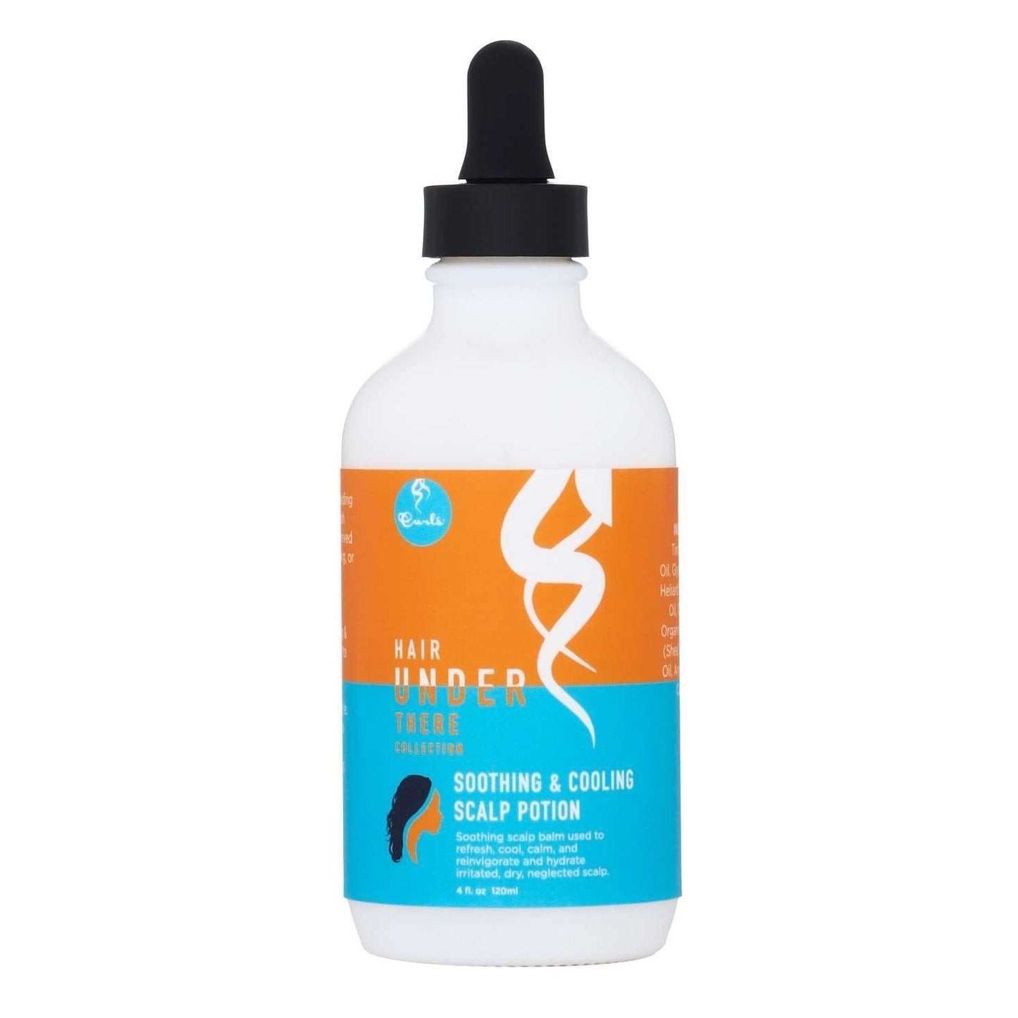 Curls Hair Under There Collection Soothing Cooling Scalp Potion