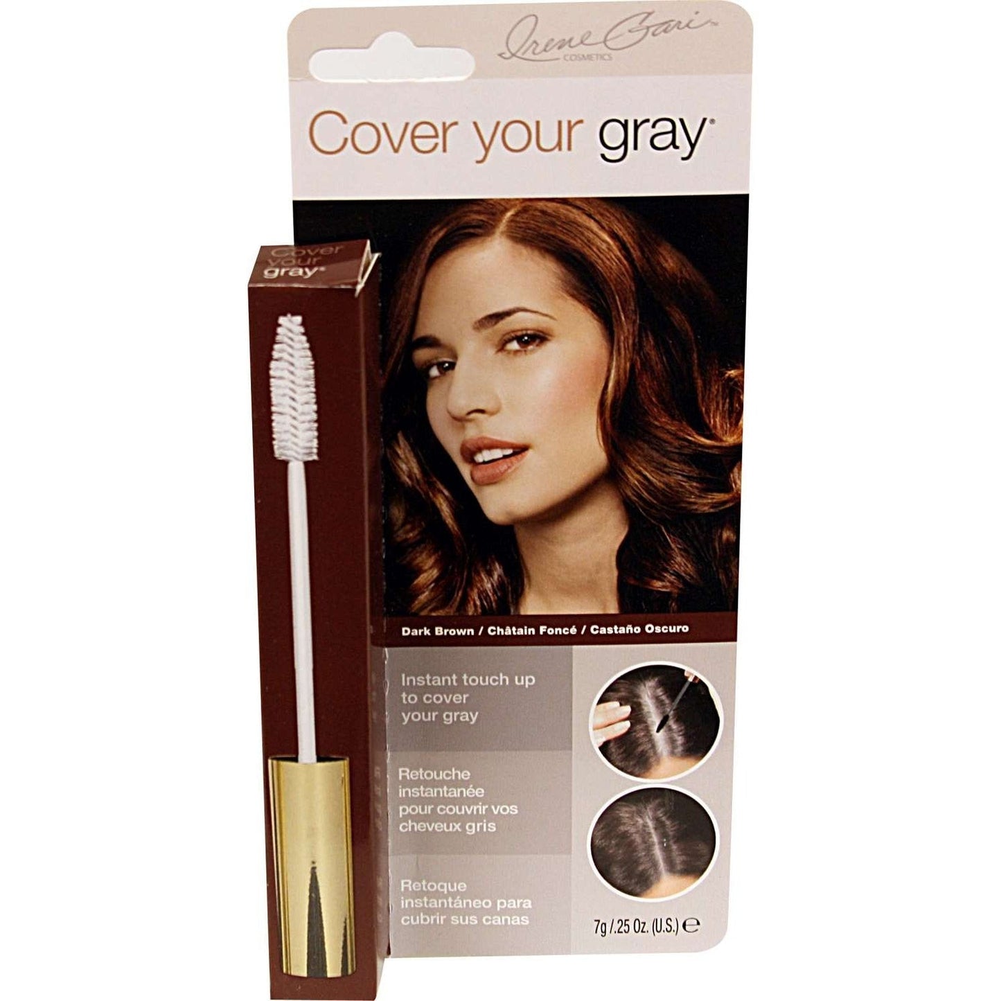 Cover Your Gray Hair Mascara Dark Brown