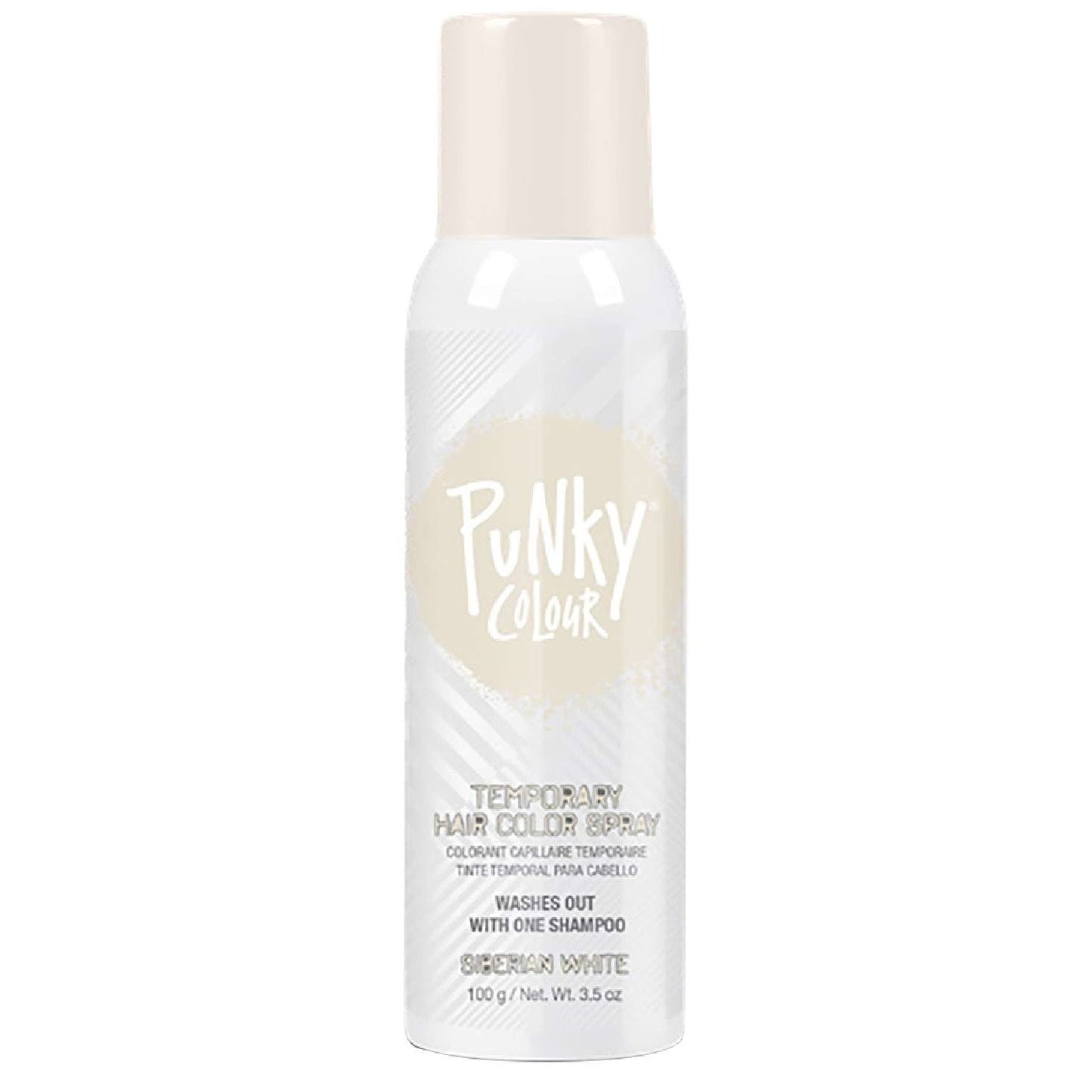 Punky Colour Temporary Color Highlight Spray Siberian White 3.5 Oz