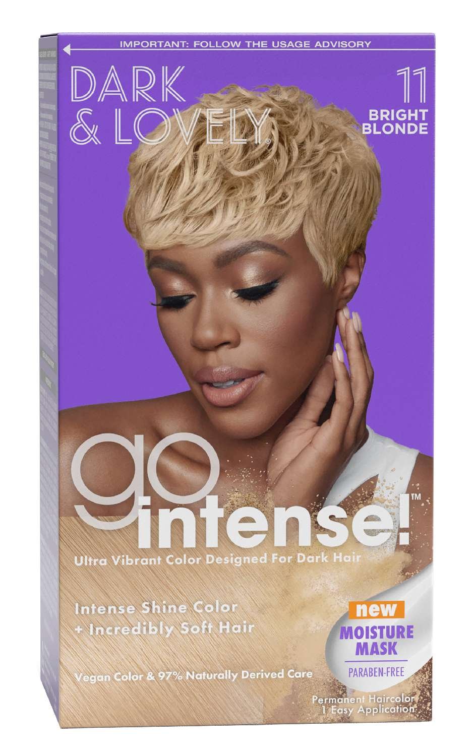 Dark & Lovely Go Intense 011 [Bright Blonde]