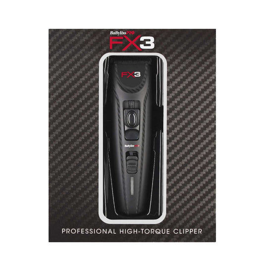 Babylisspro Fx3 Professional High Torque Clipper Black