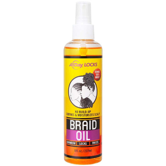 All Day Locks Braid Oil 8 Oz