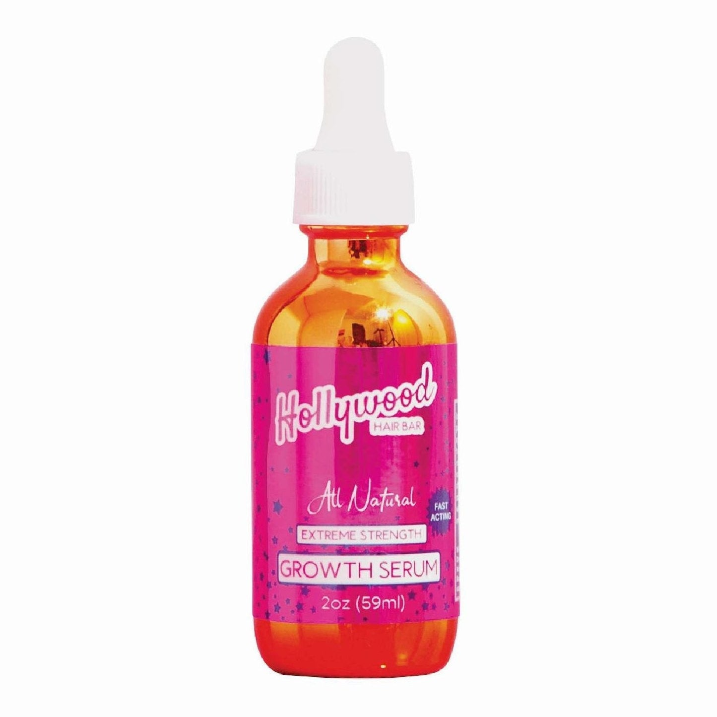 Hollywood Hair Bar Growth Serum Extreme Strength 2 Oz