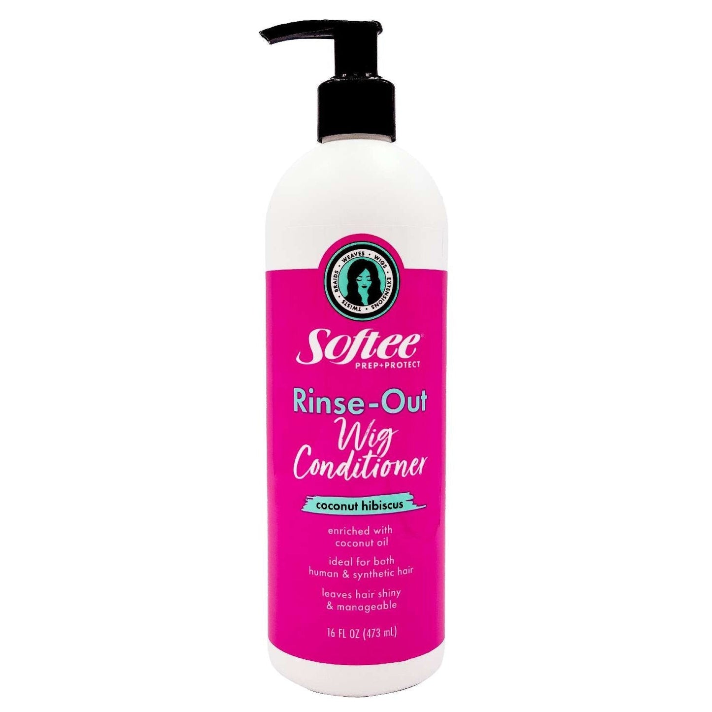Softee Prep Protect Coconut Hibiscus Rinse-Out Wig Conditioner