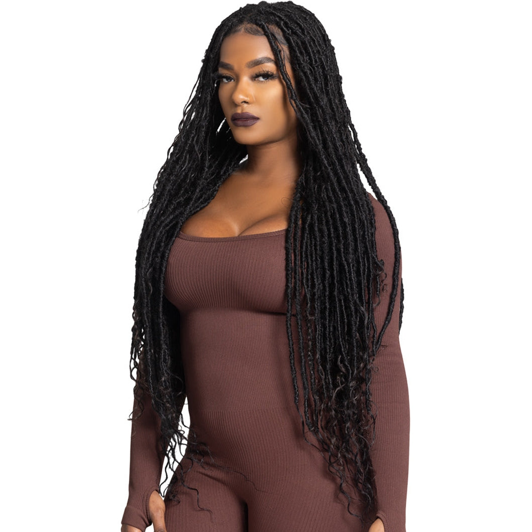 Urban Beauty Queen B Braid Synthetic Butterfly Goddess Locs 3X Value Pack 28 Inch Color 350